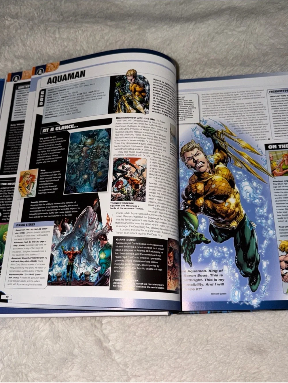 DC The DC Comics Encyclopedia - Blue, Red, Black Cover Art